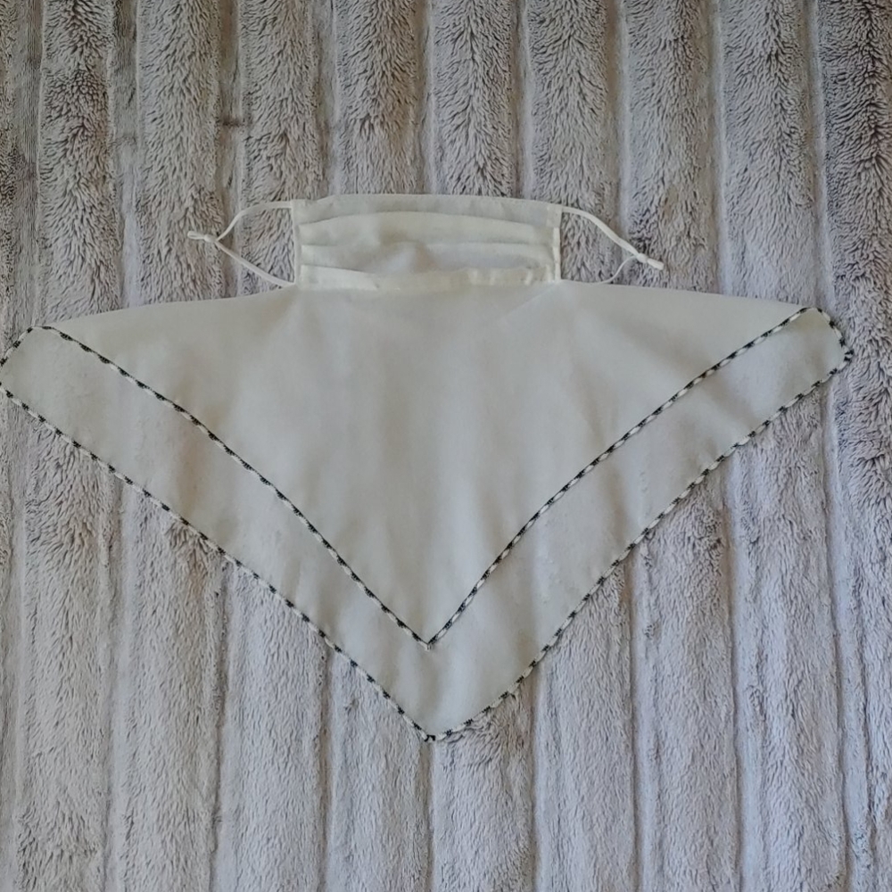 🎉HP🎉 LAST ONE Bandit babe face mask striped trim - Picture 5 of 8